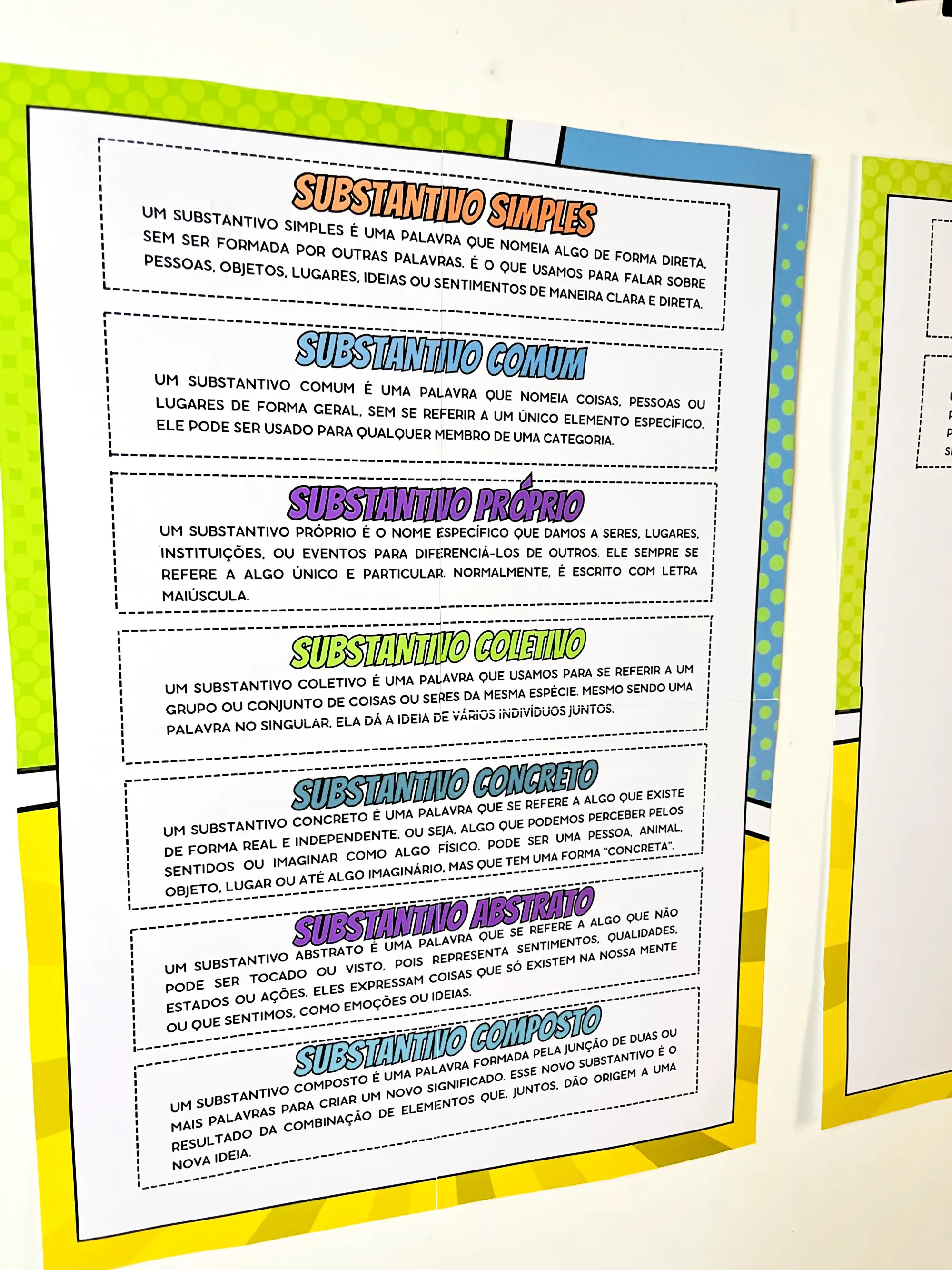 SUPER SUBSTANTIVOS – UMA AVENTURA GRAMATICAL - ANOS INICIAIS — amostra 3: Transforme suas aulas de Língua Portuguesa em uma… SUPER SUBSTANTIVOS – UMA AVENTURA GRAMATICAL - ANOS INICIAIS — amostra 3: Transforme suas aulas de Língua Portuguesa em uma…