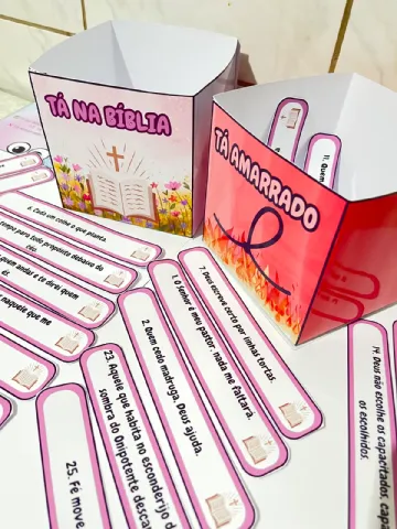 Tá na Bíblia ou Tá Amarrado? - Ensino Religioso — amostra 3: ✨ "Tá na Bíblia ou Tá Amarrado