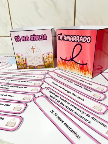 Tá na Bíblia ou Tá Amarrado? - Ensino Religioso — amostra 4: ✨ "Tá na Bíblia ou Tá Amarrado
