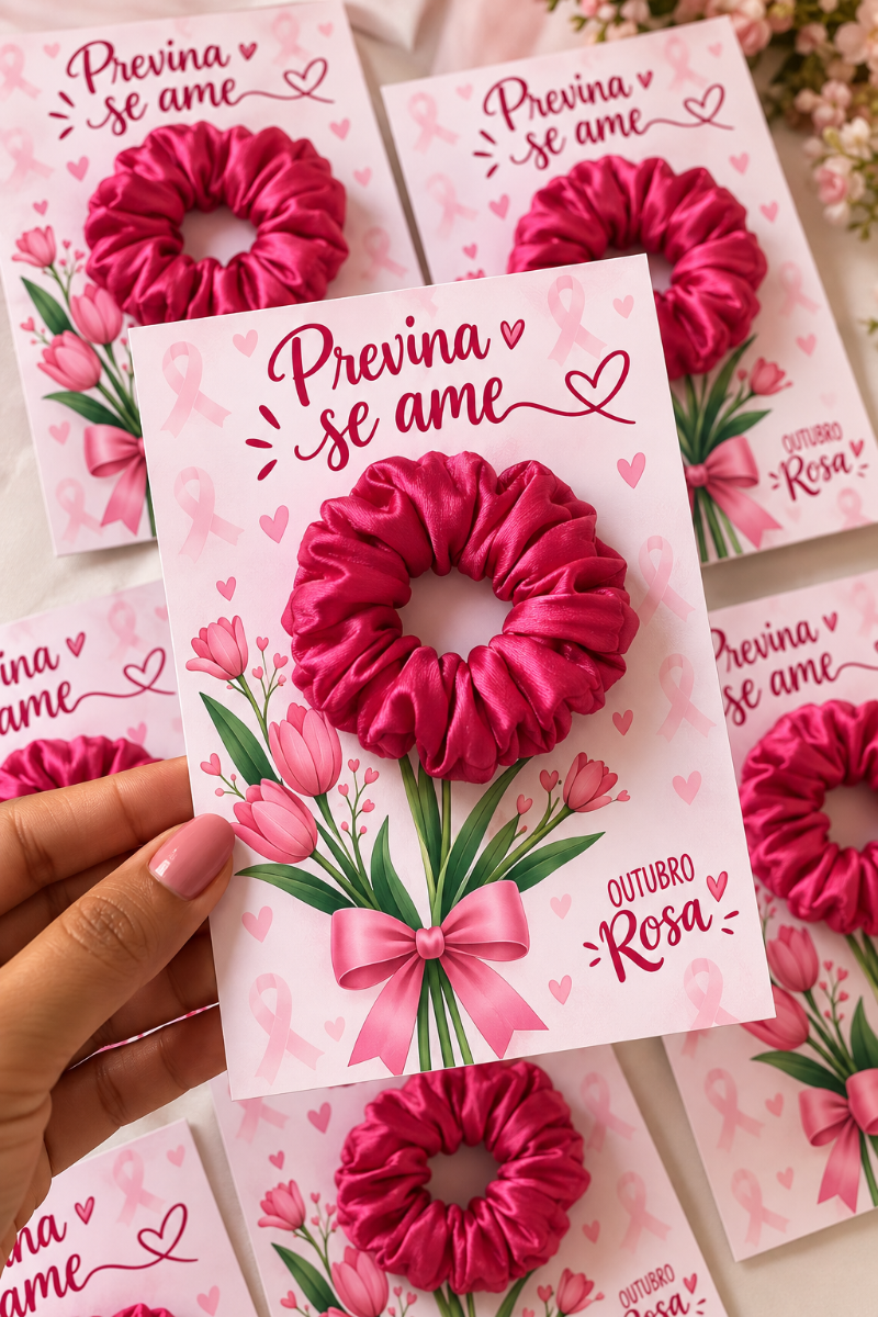 TAGS OUTUBRO ROSA Lembrancinhas Femininas para Professoras — amostra 1: Surpreenda com um mimo delicado e cheio de…