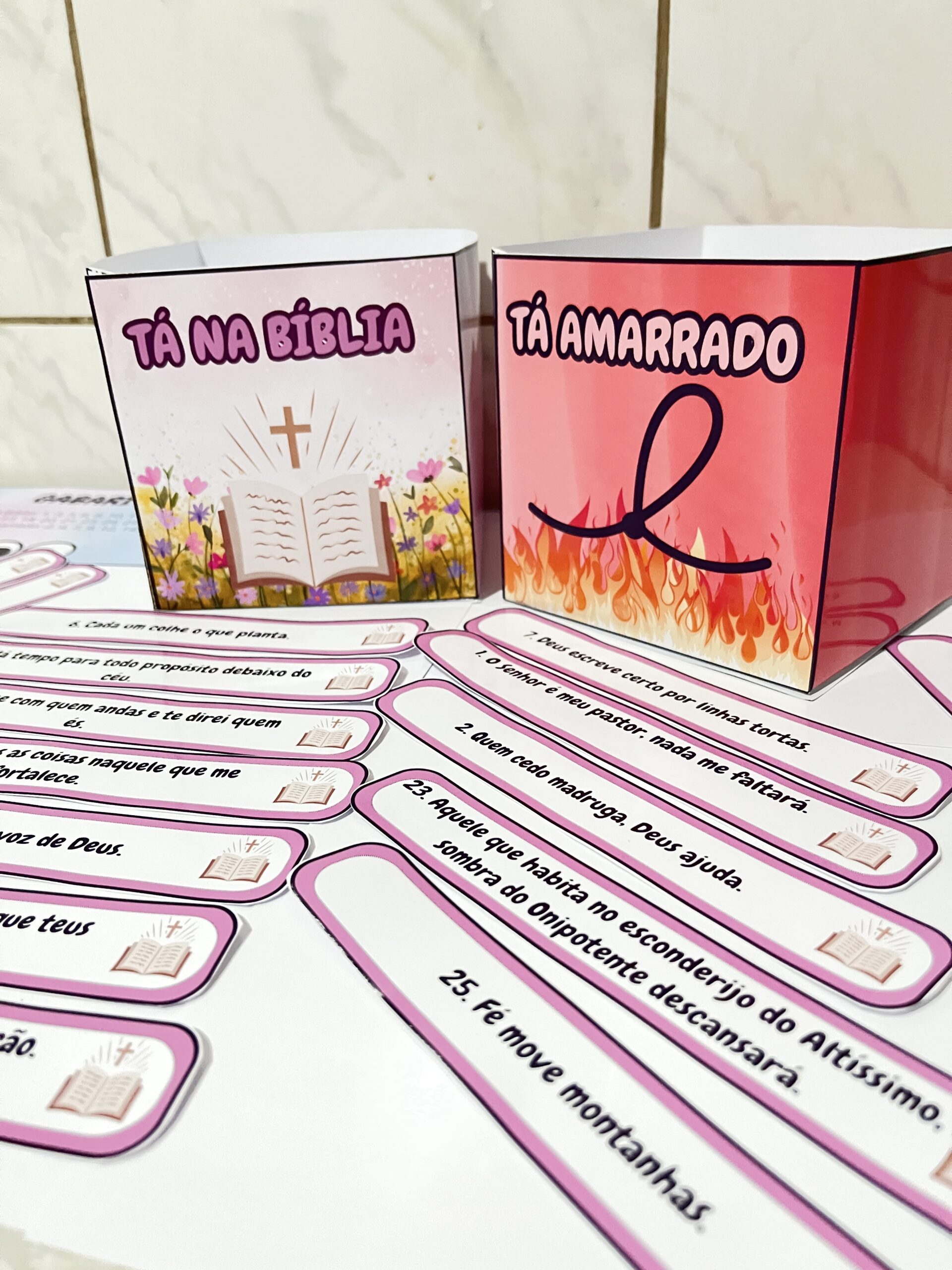 Tána bíblia ou tá amarrado? – Material Pedagógico — amostra 3: "Tá na Bíblia ou Tá Amarrado