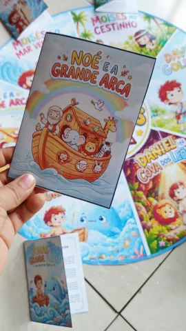 Tapete Histórias Bíblicas Infantil Histórias para ministério infantil — amostra 6: Um recurso pedagógico lúdico e visual…