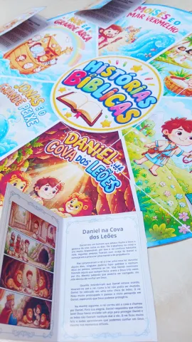 Tapete Histórias Bíblicas Infantil Histórias para ministério infantil — amostra 7: Um recurso pedagógico lúdico e visual…