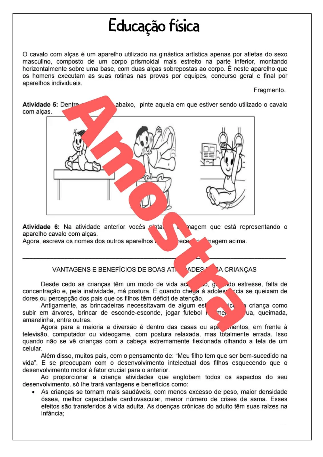 🚨📚 TAREFÃO INTERDISCIPLINAR – ANOS INICIAIS — amostra 4: Chega de perder horas procurando atividades de diferentes…