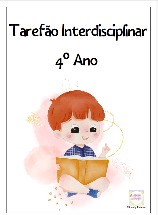 🚨📚 TAREFÃO INTERDISCIPLINAR – ANOS INICIAIS — capa do material