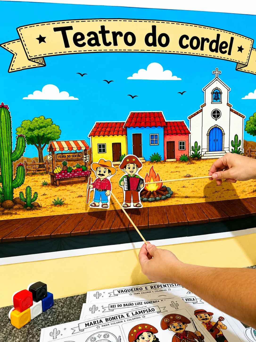 TEATRO DO CORDEL - Cultura nordestina! Cordel literário — amostra 1: Um recurso lúdico e criativo para deixar suas aulas…