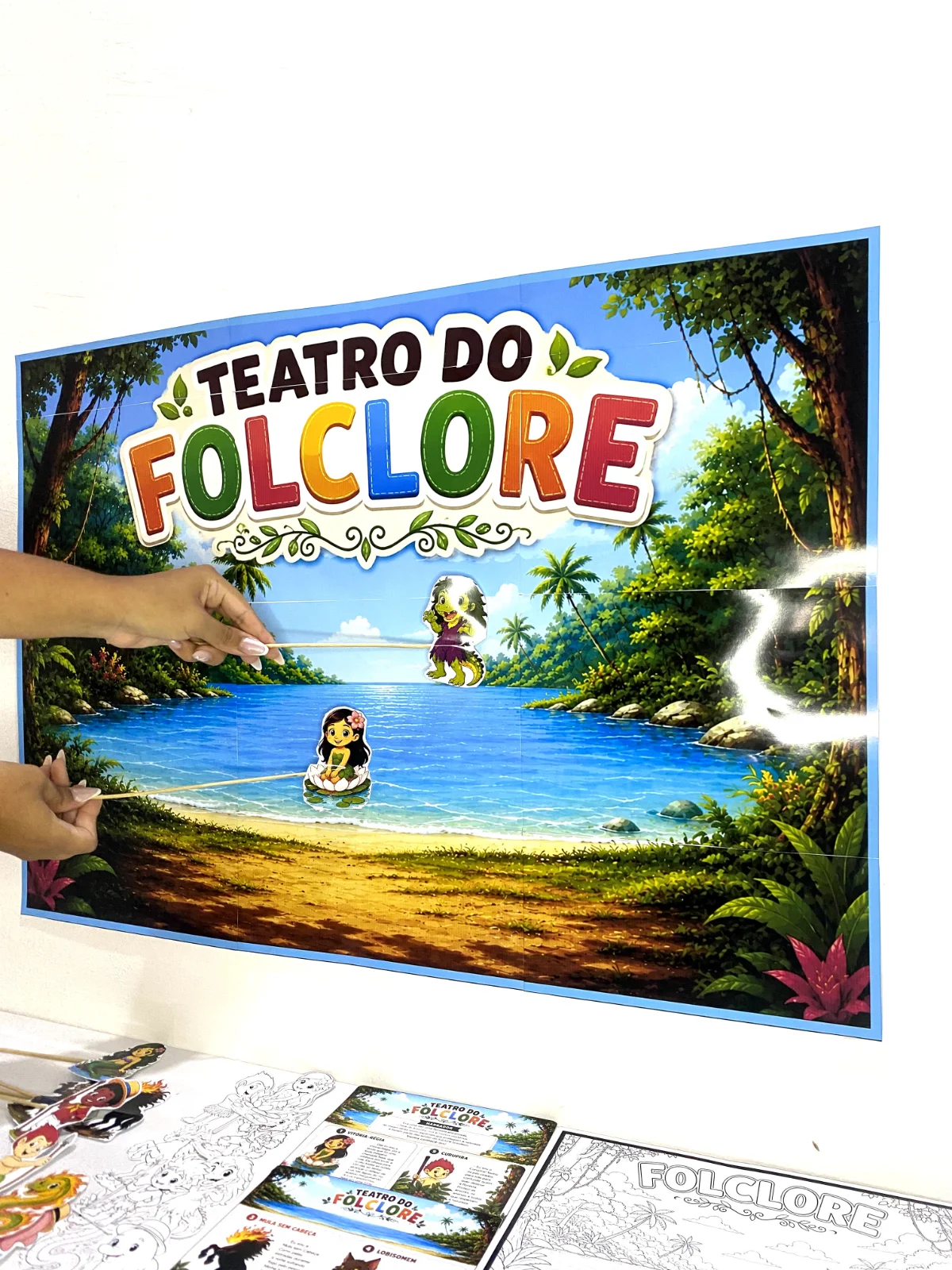 Teatro do Folclore - Recurso Lúdico e Interativo — Alfabetização para Educação Infantil: O Teatro do Folclore é um recurso…