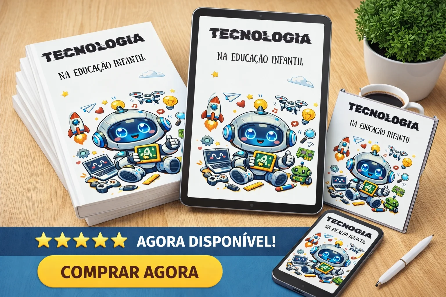 ✨ TECNOLOGIA NA EDUCAÇÃO INFANTIL ✨ CIENCIAS — amostra 7: Este material foi pensado especialmente para professores que…