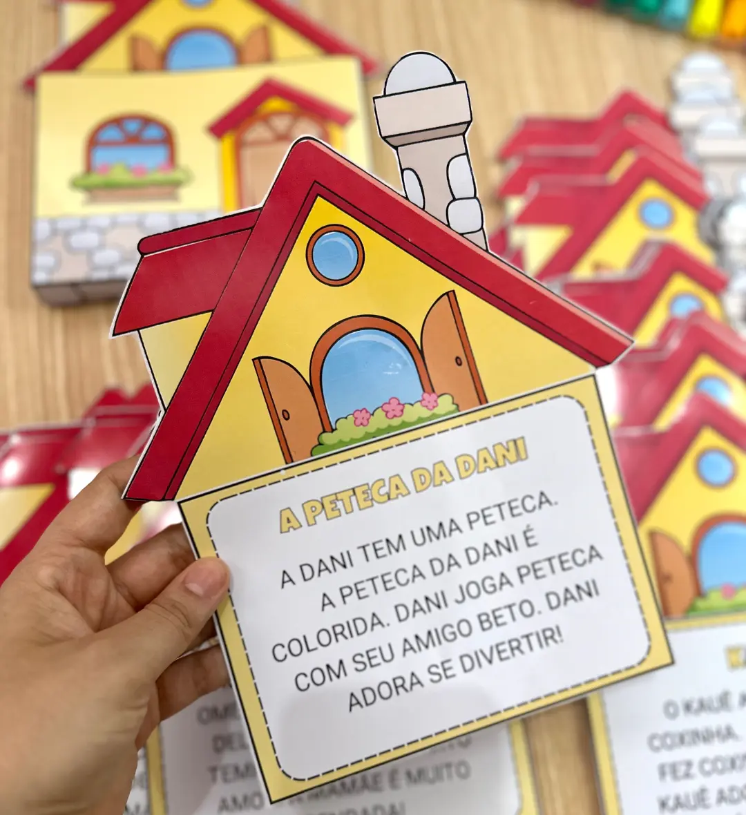 Textos curtos para alfabetização: Casinha da Leitura em PDF — amostra 1: Textos curtos para alfabetização em formato de…