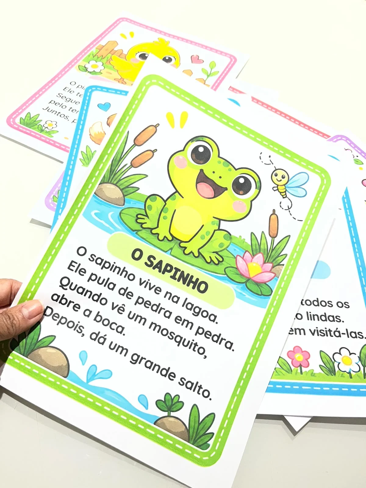 Textos Curtos para Leitura 1º e 2º Ano – Alfabetização — amostra 2: 10 textos curtos e ilustráveis sobre animais e natureza…