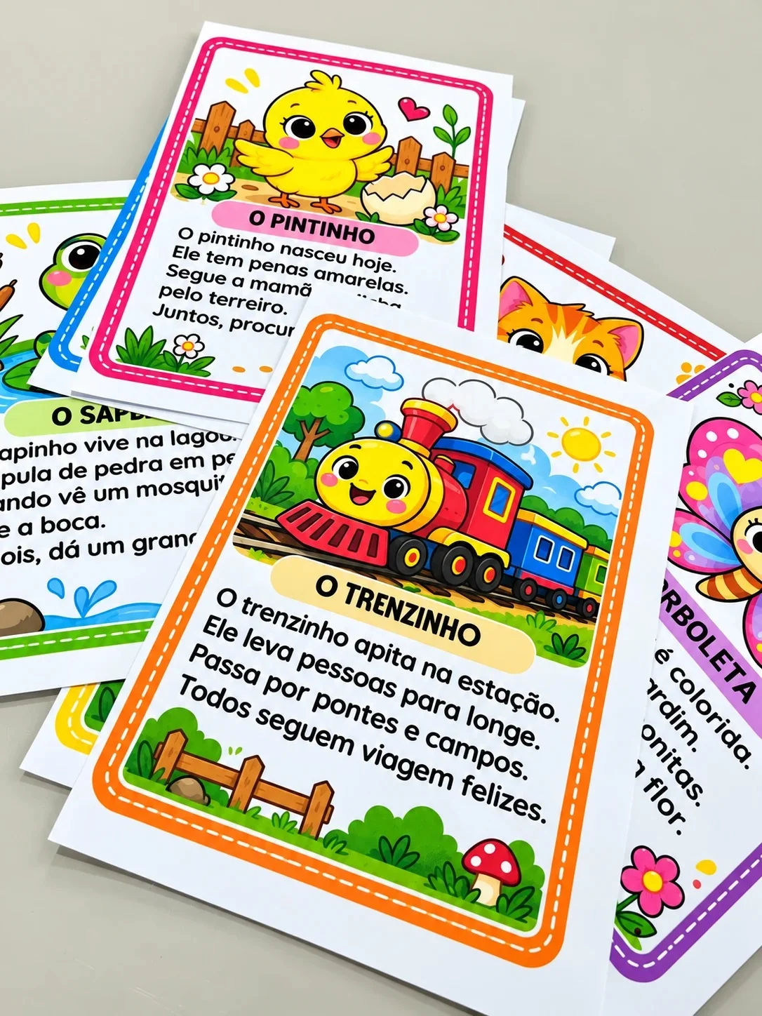 Textos Curtos para Leitura 1º e 2º Ano – Alfabetização — capa do material