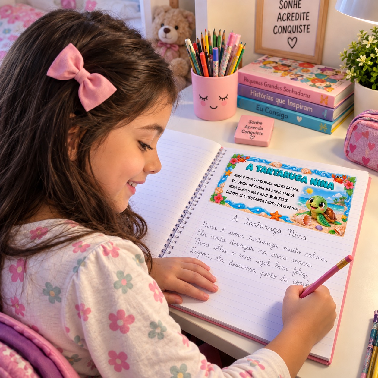 Textos em Letra Bastão para Passar para Cursiva | Alfabetização — amostra 2: Recurso com pequenos textos ilustrados em… Textos em Letra Bastão para Passar para Cursiva | Alfabetização — amostra 2: Recurso com pequenos textos ilustrados em…