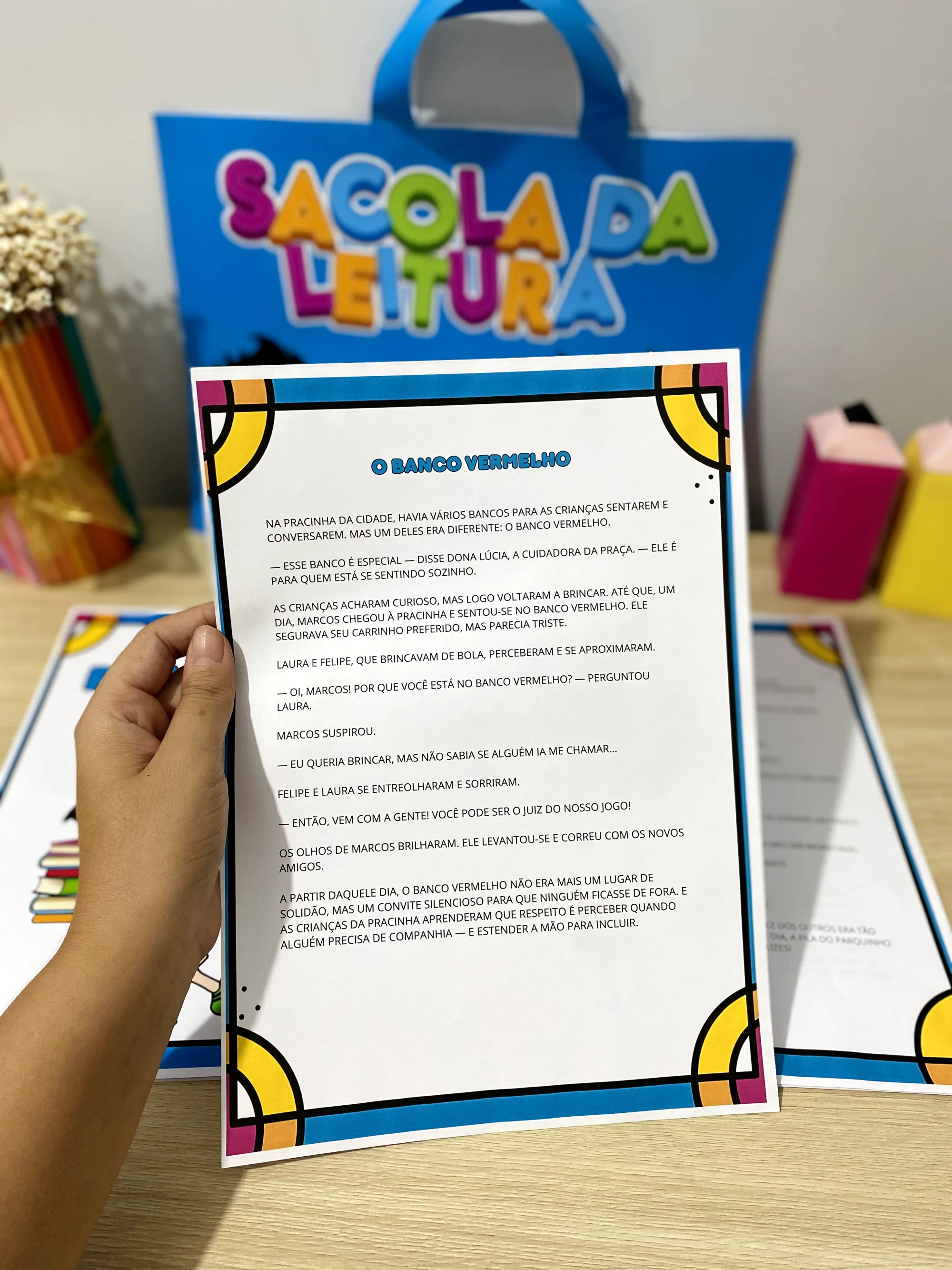Textos para interpretação sobre Respeito e Amizade para Crianças — amostra 2: Trabalhe respeito, amizade, empatia,…