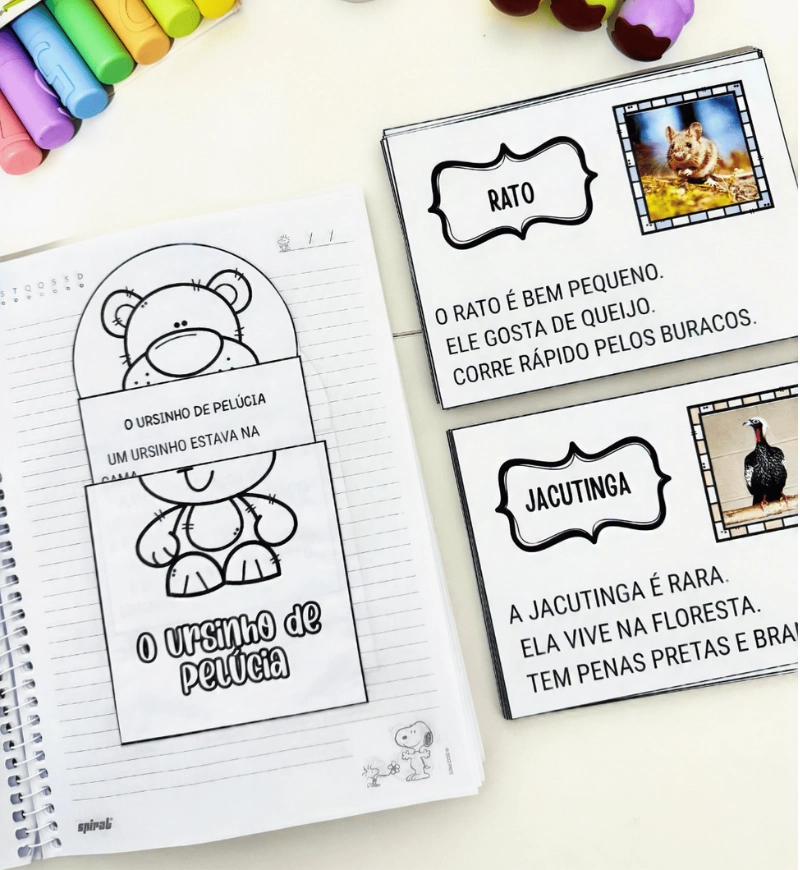 Textos para treino de leitura: combo com 100 recursos em PDF — Alfabetização para Educação Infantil: Apoie a fluência…