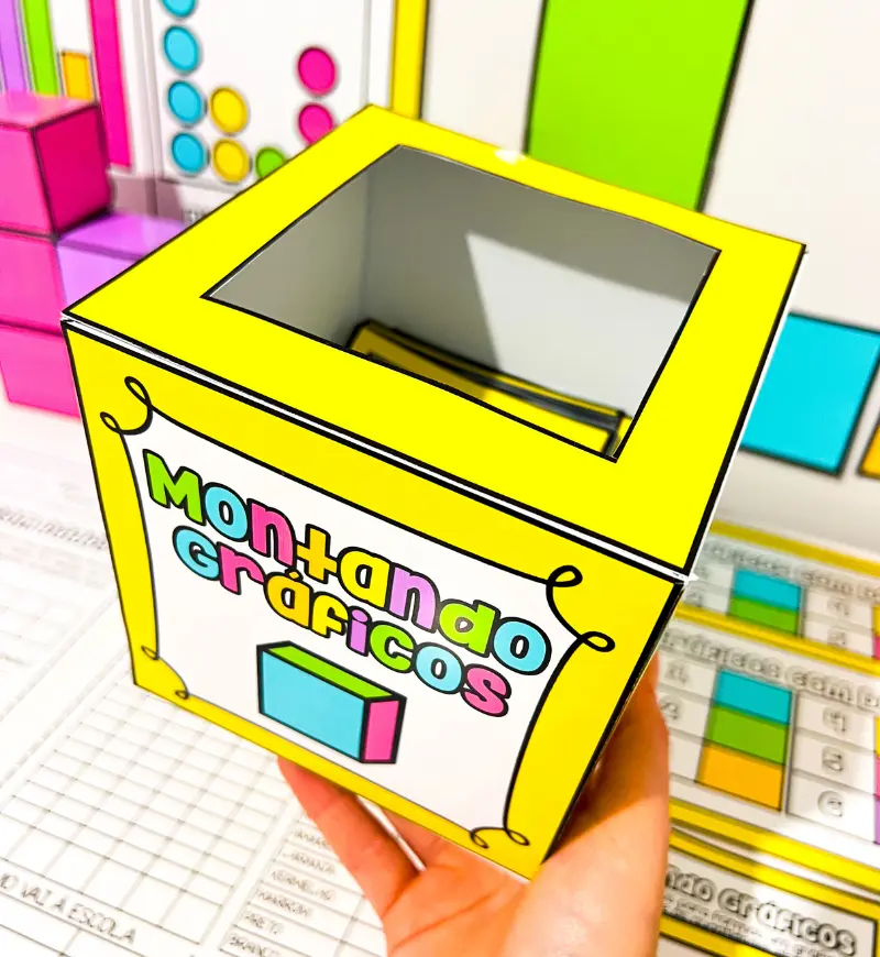 Tipos de Gráficos: Kit com Atividades e Painéis para Imprimir — amostra 3: Como usar em sala de aula