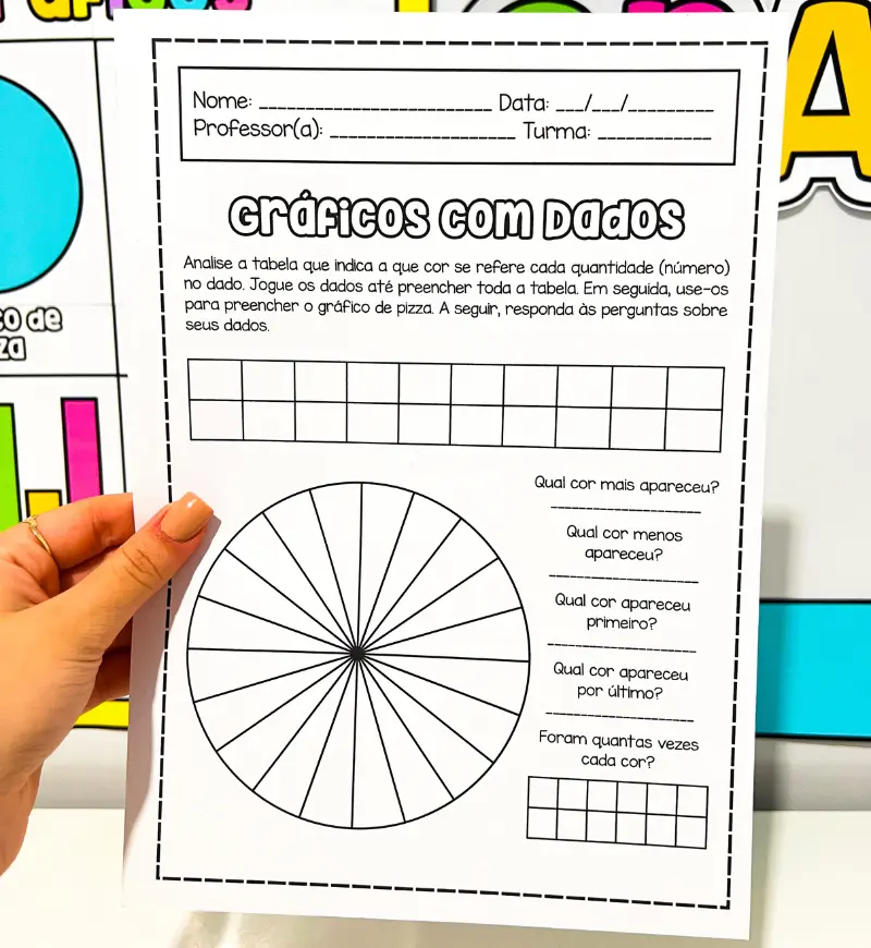 Tipos de Gráficos: Kit com Atividades e Painéis para Imprimir — amostra 6: Explore a leitura e a construção de gráficos com…