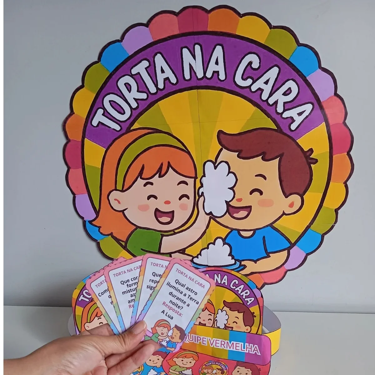 Torta na Cara – Diversão Garantida no Dia das Crianças! — capa do material