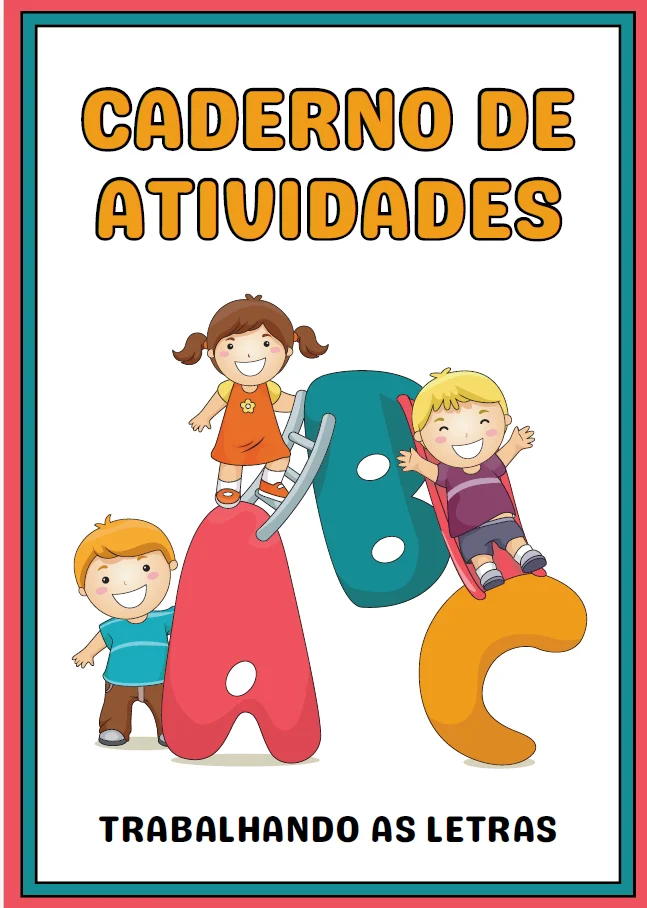 TRABALHANDO AS LETRAS - ALFABETIZAÇÃO INICIAL — capa do material