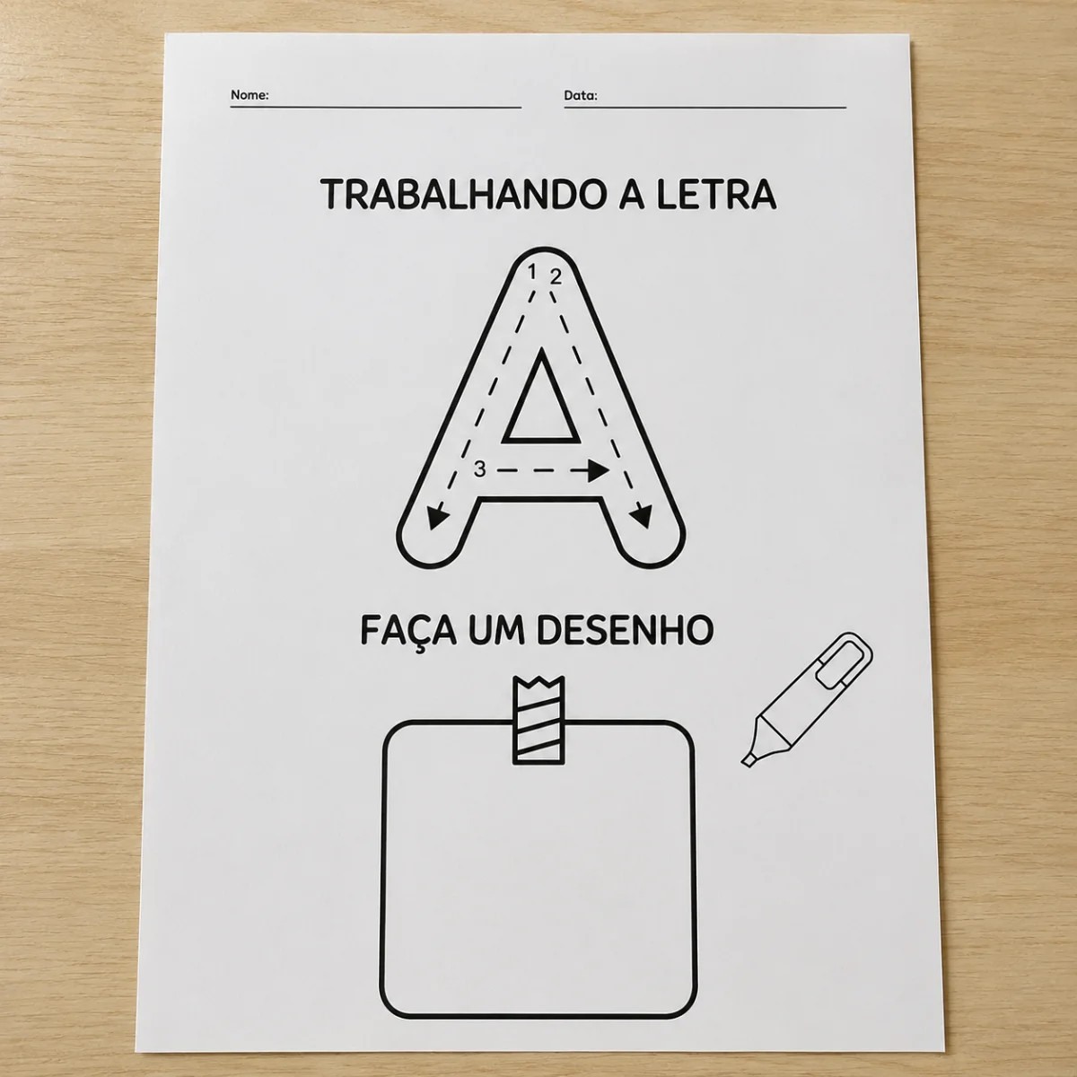 Trabalhando as Letras do Alfabeto 🔤🌈 — amostra 2: Trabalhando as Letras do Alfabeto 🔤🌈 Um recurso pedagógico completo…