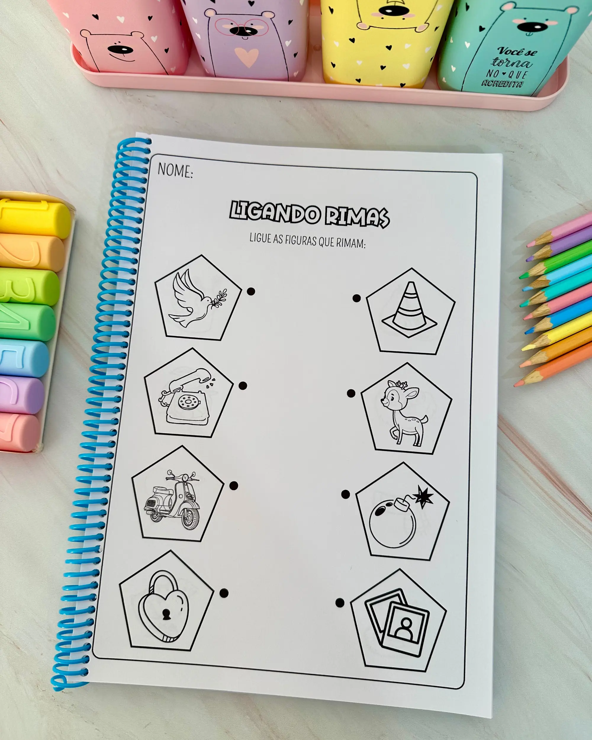 Trabalhando com Rimas - consciência fonológica — amostra 3: Objetivos pedagógicos