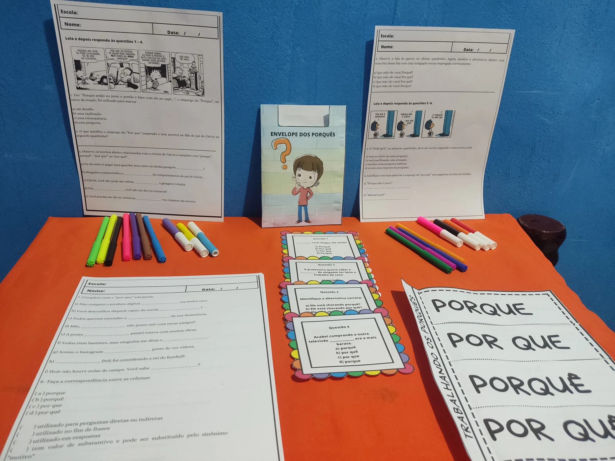 TRABALHANDO OS PORQUÊS: Explorando Respostas e Reflexões! — amostra 1: Material pronto de 16 páginas para ensinar os…