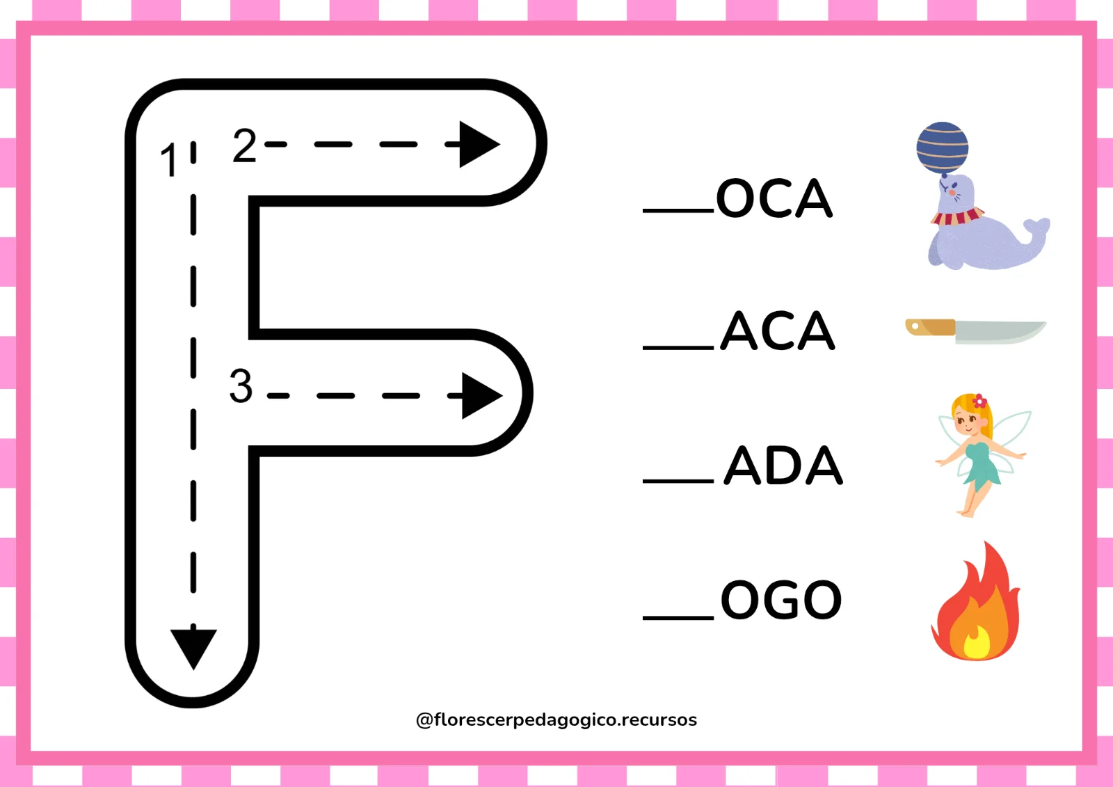 Traçado do Alfabeto | Recurso Pedagógico para Alfabetização — amostra 2: Atividade para praticar o traçado das letras do…