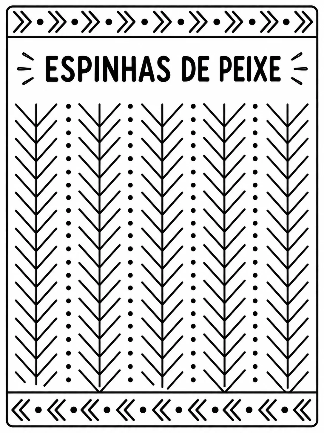 Traçados e Desenhos Negros – Arte, Cultura e Identidade — amostra 3: Material com atividades de traçados, padrões e…