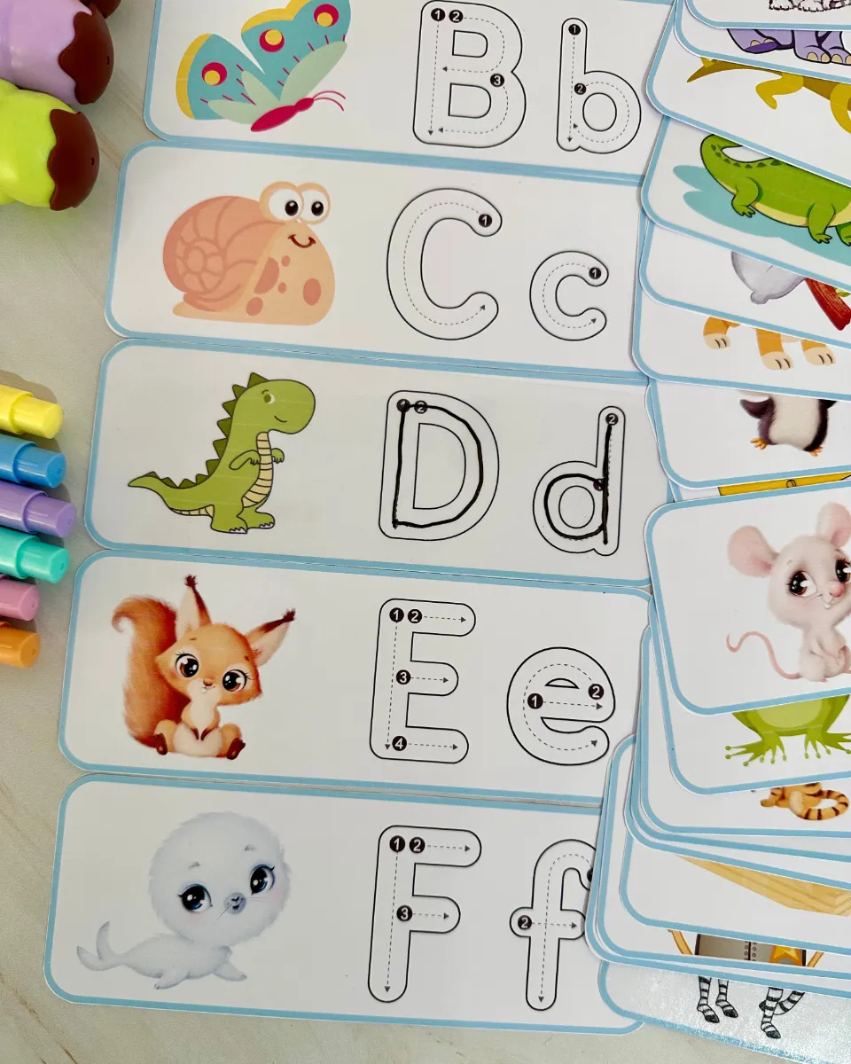 Traçando o Alfabeto: 26 Fichas de Coordenação Motora — Atividades para Educação Infantil: 26 fichas para treinar o traçado…
