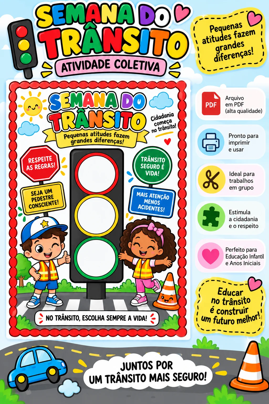 Trânsito Painel Coletivo em Pdf 10 páginas — amostra 2: Sobre o Trânsito Painel Coletivo em Pdf 10 páginas