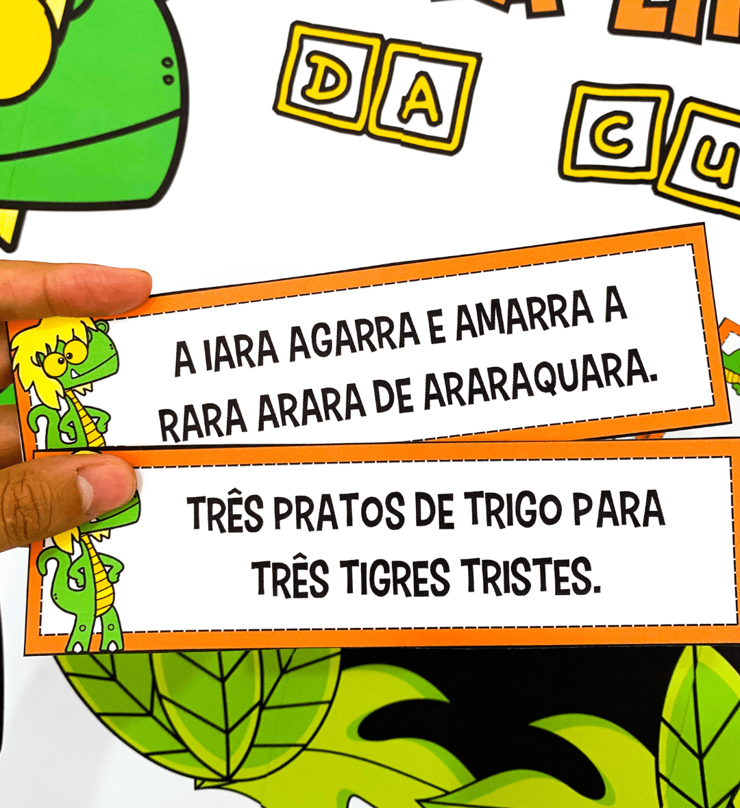Trava-línguas da Cuca: PDF com 30 desafios e painel ampliado — amostra 4: Para quem é indicado