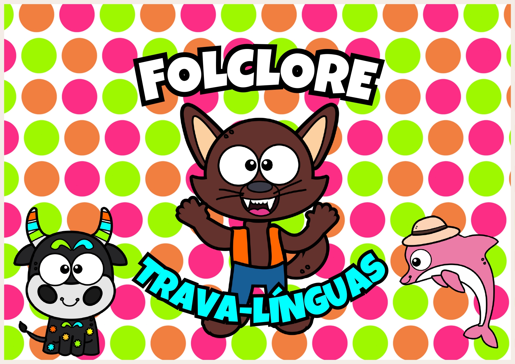 Trava-linguas do folcore – Material Pedagógico — capa do material