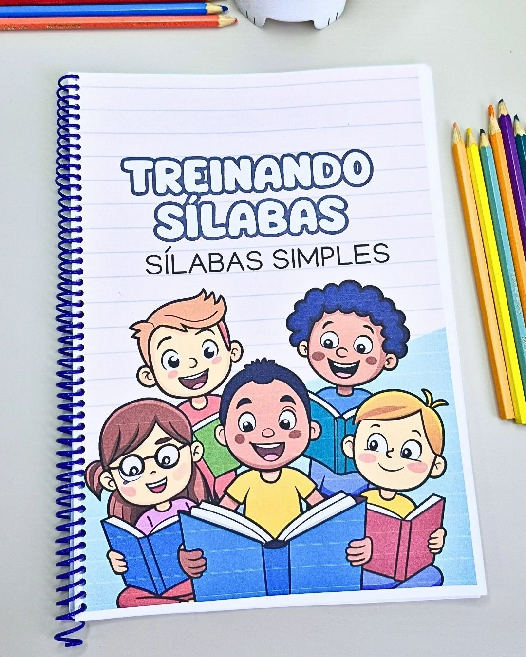 Treinando sílabas simples — capa do material