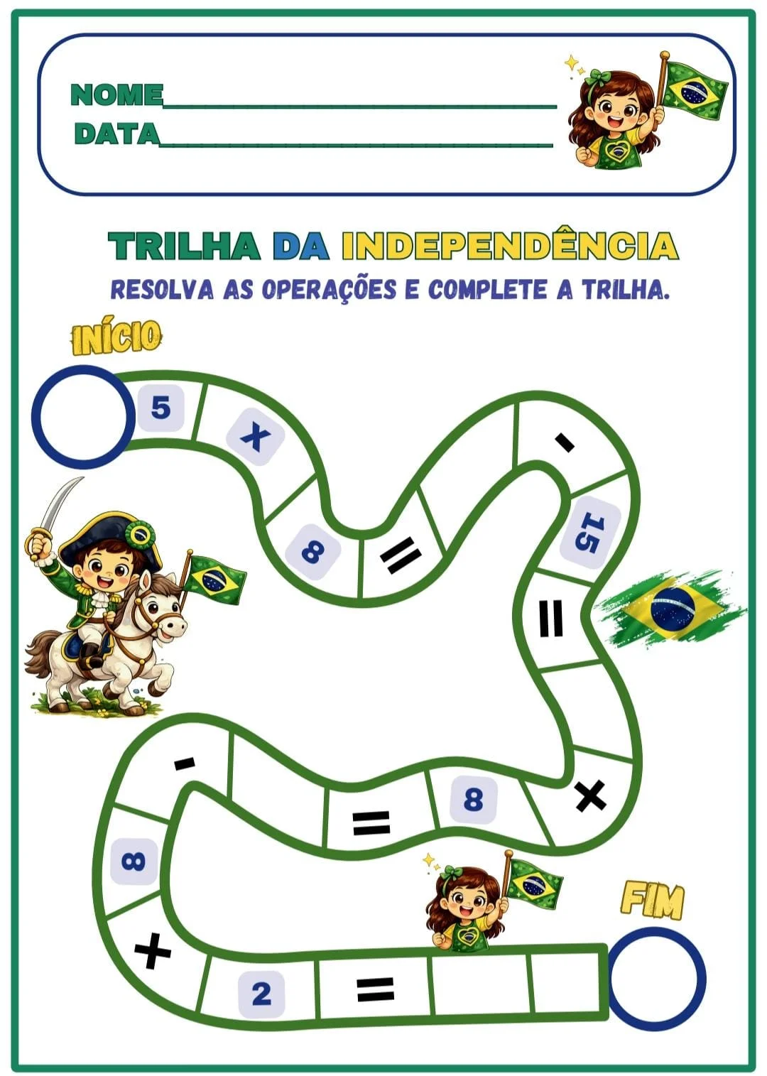 🇧🇷✨ TRILHA DA INDEPENDÊNCIA — ATIVIDADE LÚDICA DE MATEMÁTICA ✨🇧🇷 — amostra 3: 🇧🇷✨ TRILHA DA INDEPENDÊNCIA — ATIVIDADE… 🇧🇷✨ TRILHA DA INDEPENDÊNCIA — ATIVIDADE LÚDICA DE MATEMÁTICA ✨🇧🇷 — amostra 3: 🇧🇷✨ TRILHA DA INDEPENDÊNCIA — ATIVIDADE…