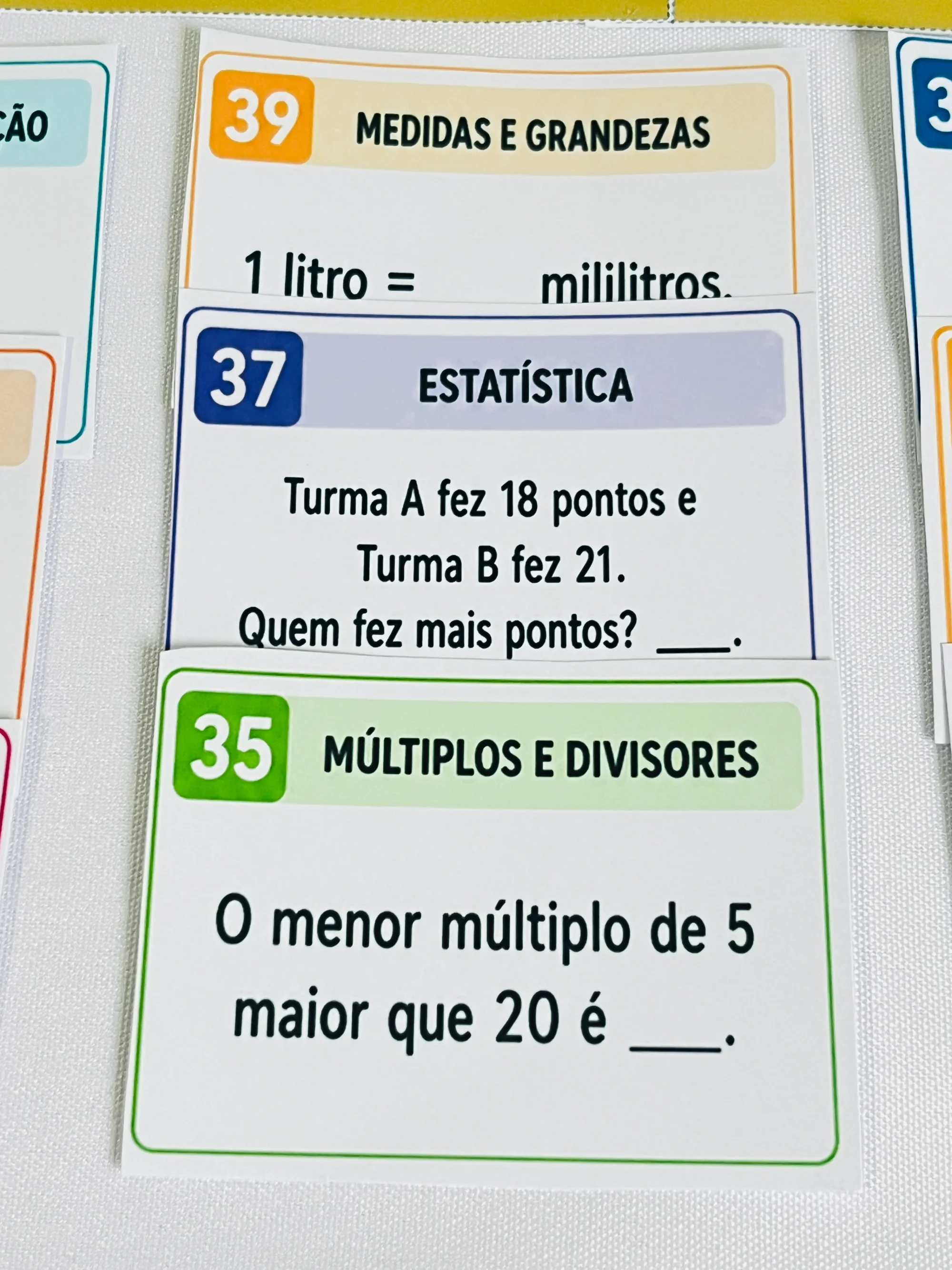 Trilha da Matemática: Jogo Matemático com 48 Desafios para Revisão — amostra 6: Trilha da Matemática com 48 desafios de… Trilha da Matemática: Jogo Matemático com 48 Desafios para Revisão — amostra 6: Trilha da Matemática com 48 desafios de…