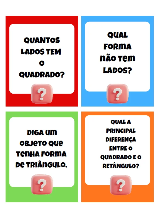 🔺 TRILHA DAS FORMAS GEOMÉTRICAS - MATEMATICA INICIAL — amostra 2: A Trilha das Formas Geométricas transforma o ensino da…