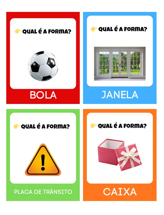🔺 TRILHA DAS FORMAS GEOMÉTRICAS - MATEMATICA INICIAL — amostra 3: A Trilha das Formas Geométricas transforma o ensino da…