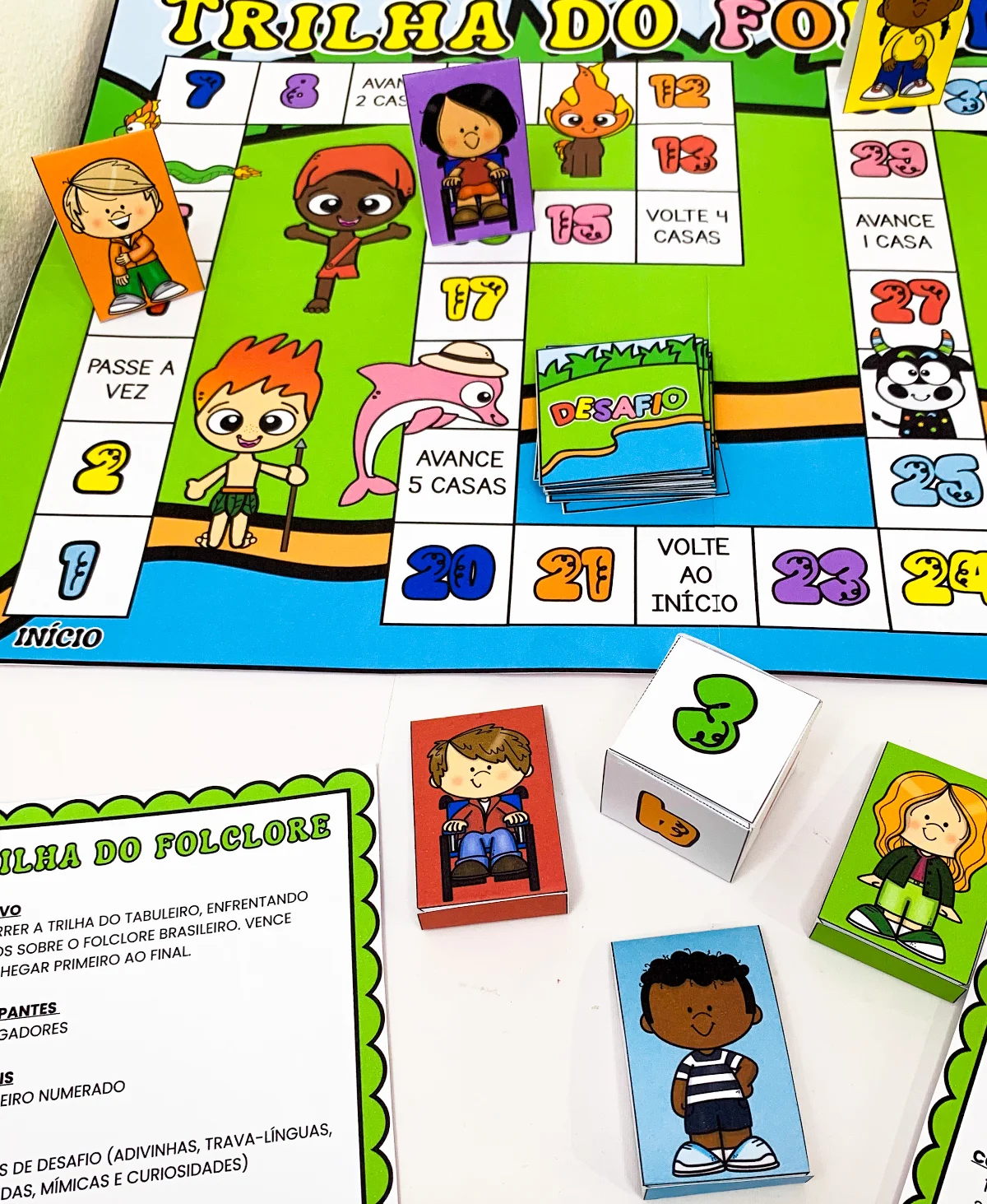 Trilha do Folclore - Conhecimento e Diversão — amostra 3: Trilha do Folclore: o jogo que transforma a cultura brasileira em…