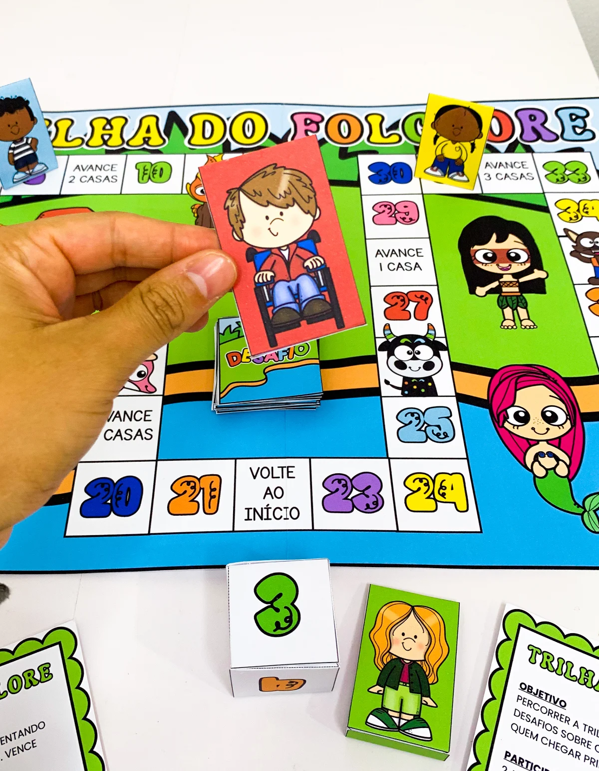 Trilha do Folclore - Conhecimento e Diversão — amostra 6: Trilha do Folclore: o jogo que transforma a cultura brasileira em…