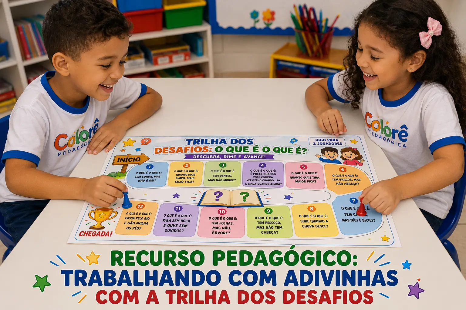 🎲✨ TRILHA DOS DESAFIOS – O QUE É, O QUE É? ✨🎲 (cópia) — capa do material