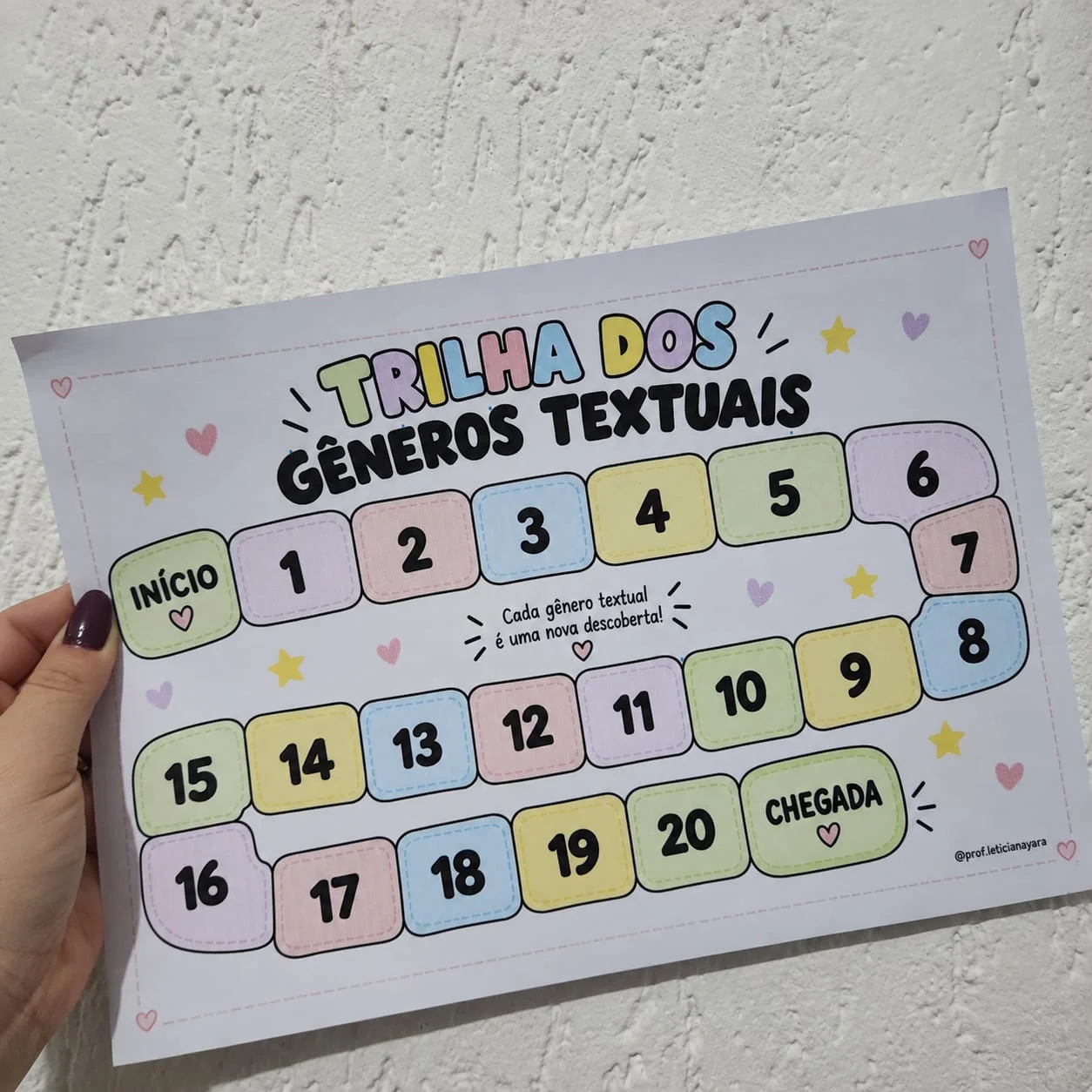 Trilha dos gêneros textuais - 2º ao 3º ano — amostra 2: Trilha lúdica e interativa para reconhecer e identificar gêneros…