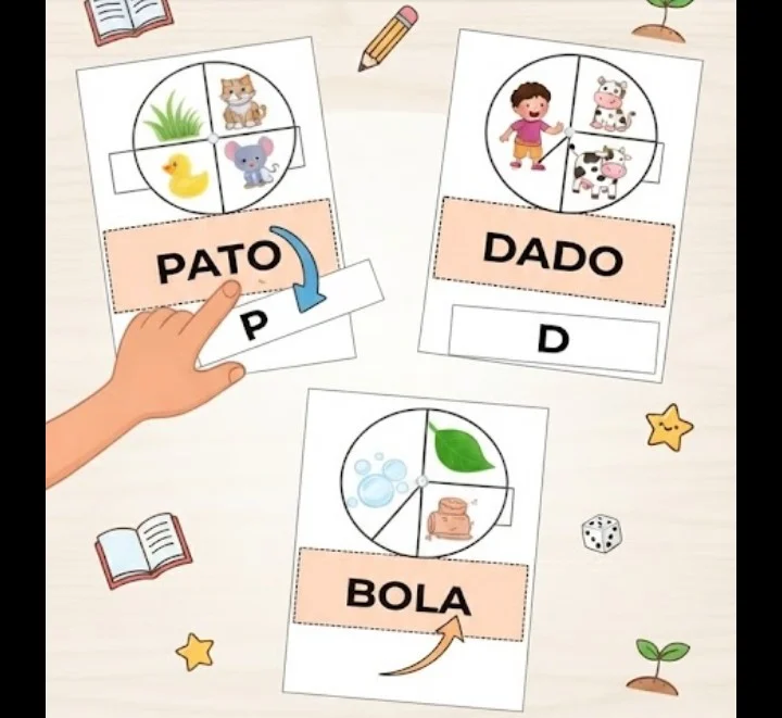 Troca sons recursos para trabalhar consciência fonológica — capa do material