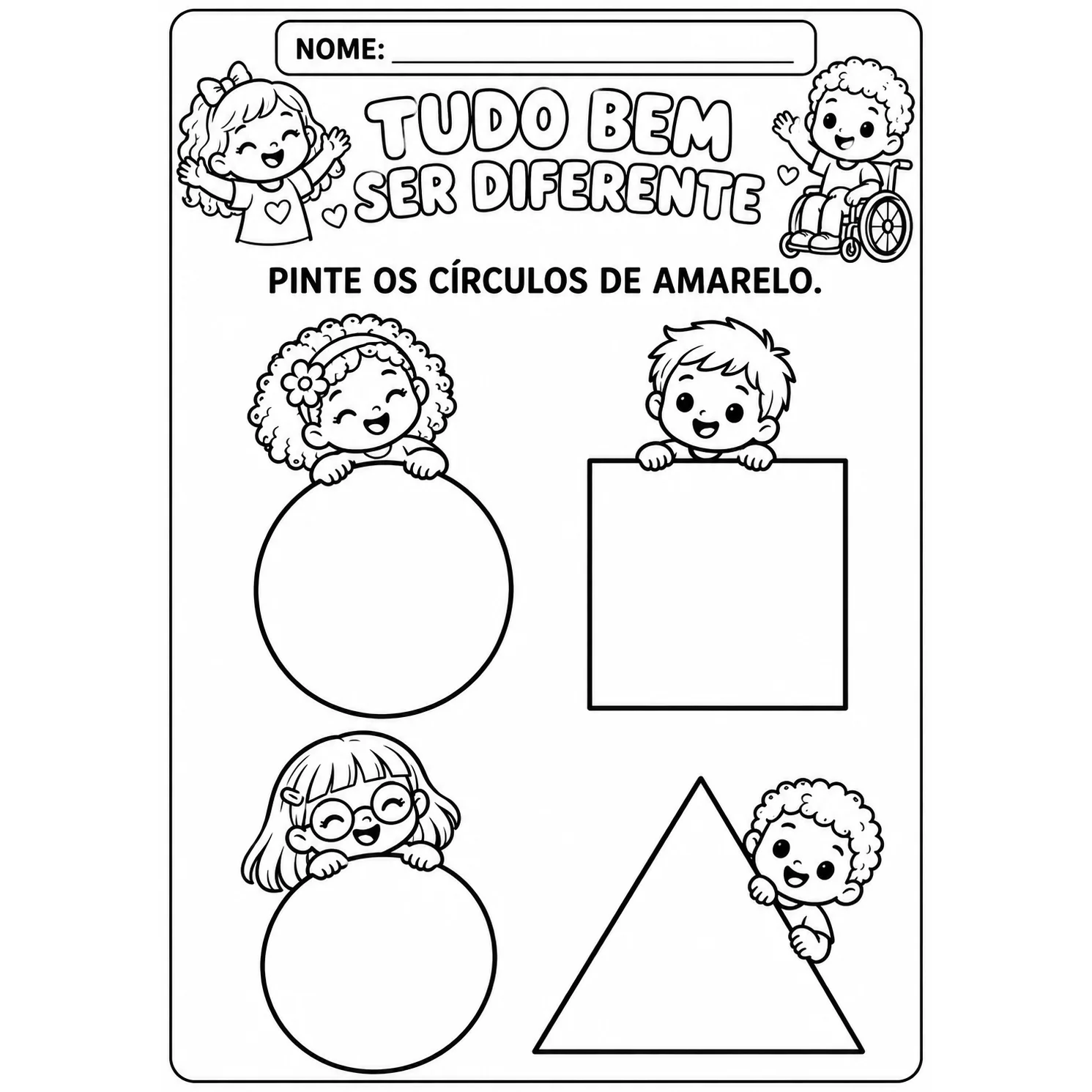 Tudo bem ser diferente/ atividade educação infantil 3 anos — amostra 1: Sequência com 54 atividades para crianças de 3 anos… Tudo bem ser diferente/ atividade educação infantil 3 anos — amostra 1: Sequência com 54 atividades para crianças de 3 anos…
