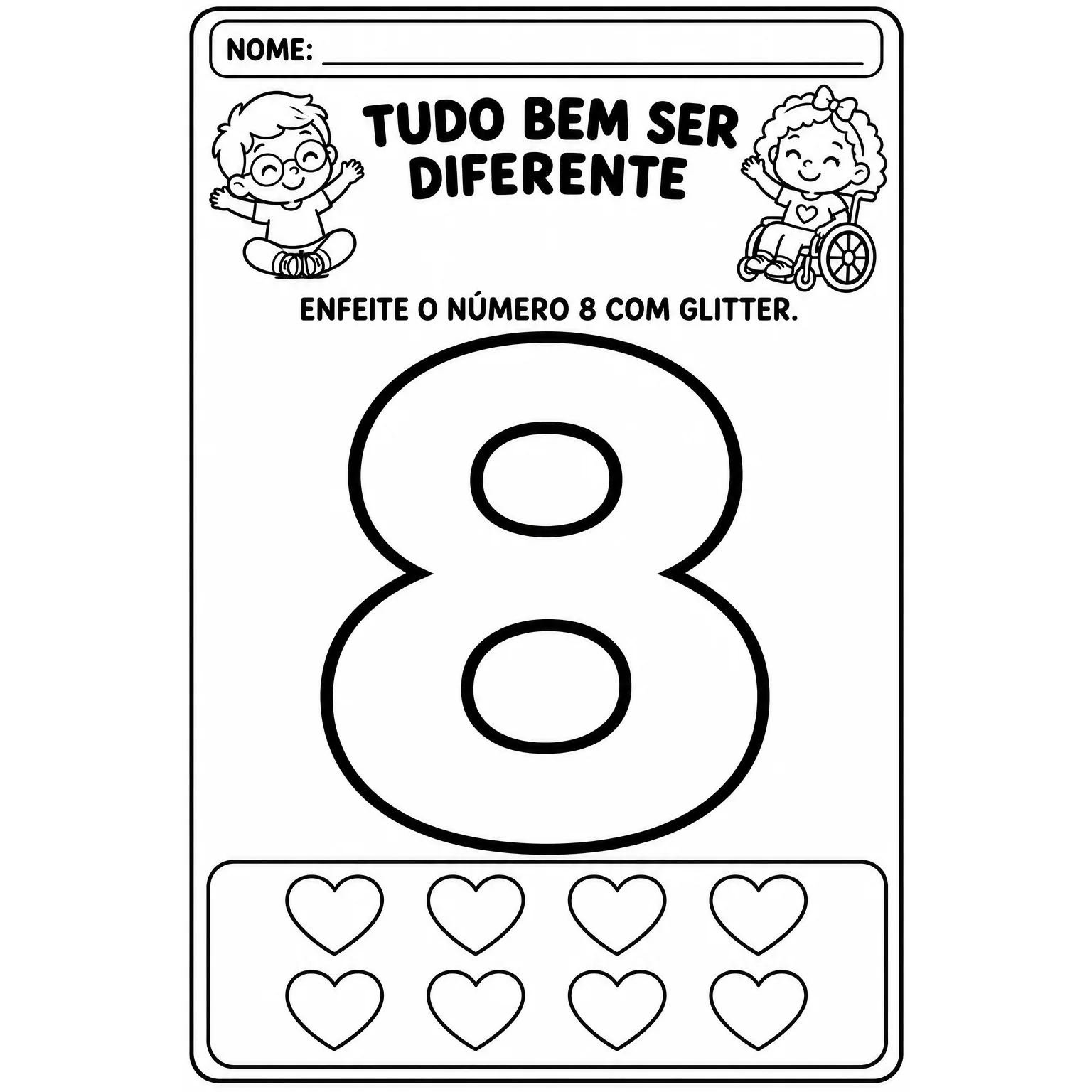 Tudo bem ser diferente/ atividade educação infantil 3 anos — amostra 4: Sequência com 54 atividades para crianças de 3 anos… Tudo bem ser diferente/ atividade educação infantil 3 anos — amostra 4: Sequência com 54 atividades para crianças de 3 anos…