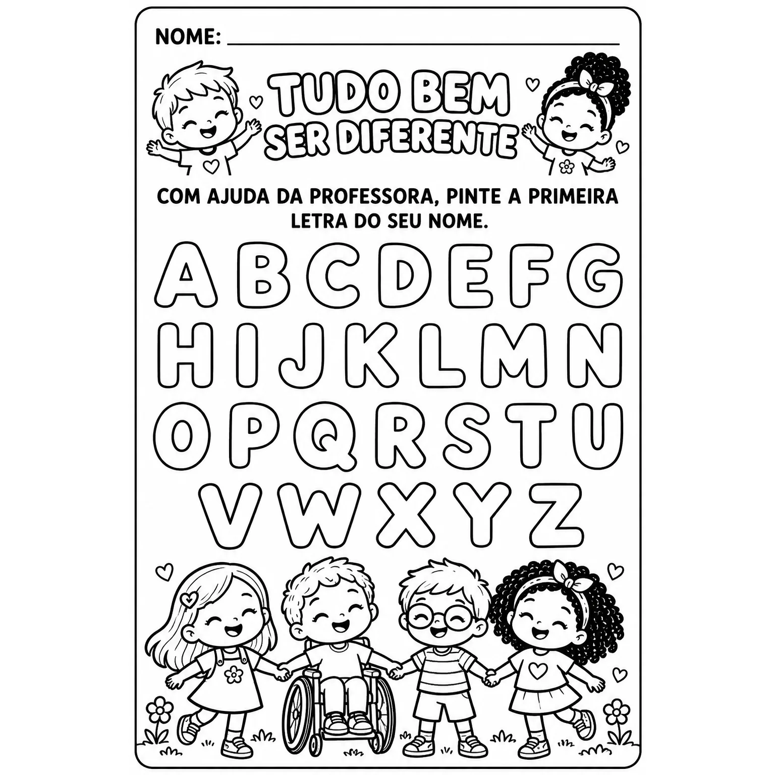 Tudo bem ser diferente/ atividade educação infantil 3 anos — amostra 7: Sequência com 54 atividades para crianças de 3 anos… Tudo bem ser diferente/ atividade educação infantil 3 anos — amostra 7: Sequência com 54 atividades para crianças de 3 anos…