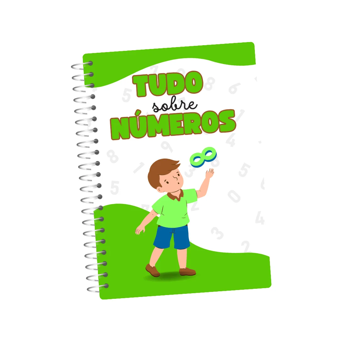Tudo Sobre Números – Apostila com 86 Páginas — amostra 2: Apostila com 86 páginas de atividades com números, contagem,…