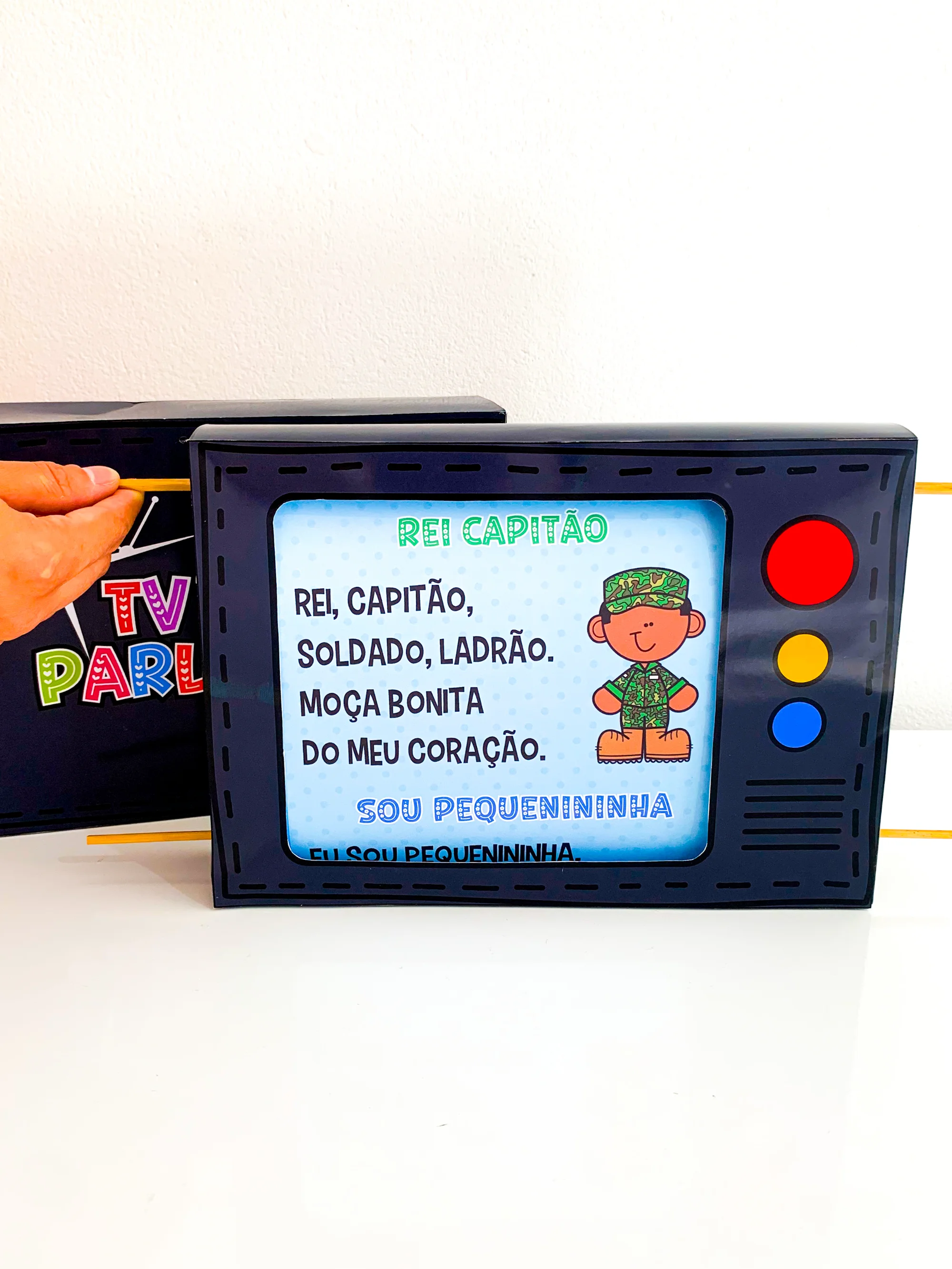 TV das Parlendas - O arquivo vai em PDF pronto ´para impressão — capa do material