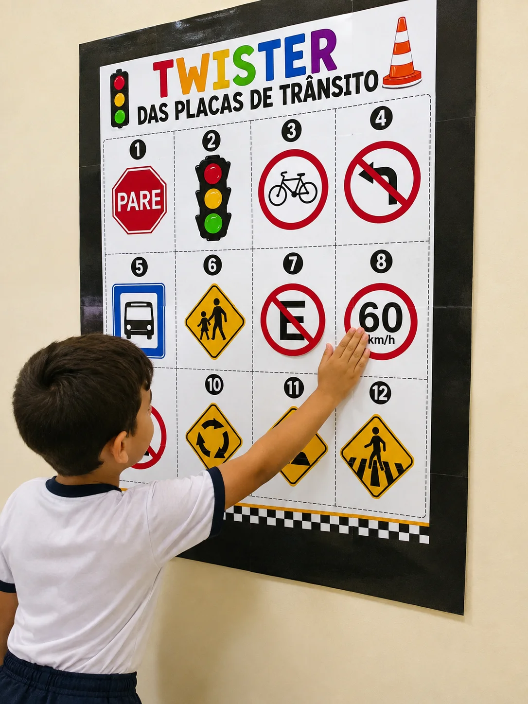 Twister das Placas de Trânsito (PLR Consumidor final) — amostra 1: 🚦 TWISTER DAS PLACAS DE TRÂNSITO 🚦 Um recurso lúdico,…