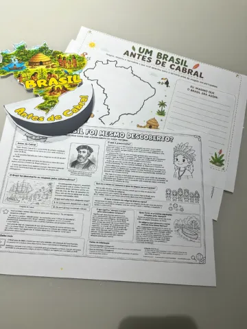 Uma atividade para ensinar História de um jeito que faz a criança pensar. — capa do material