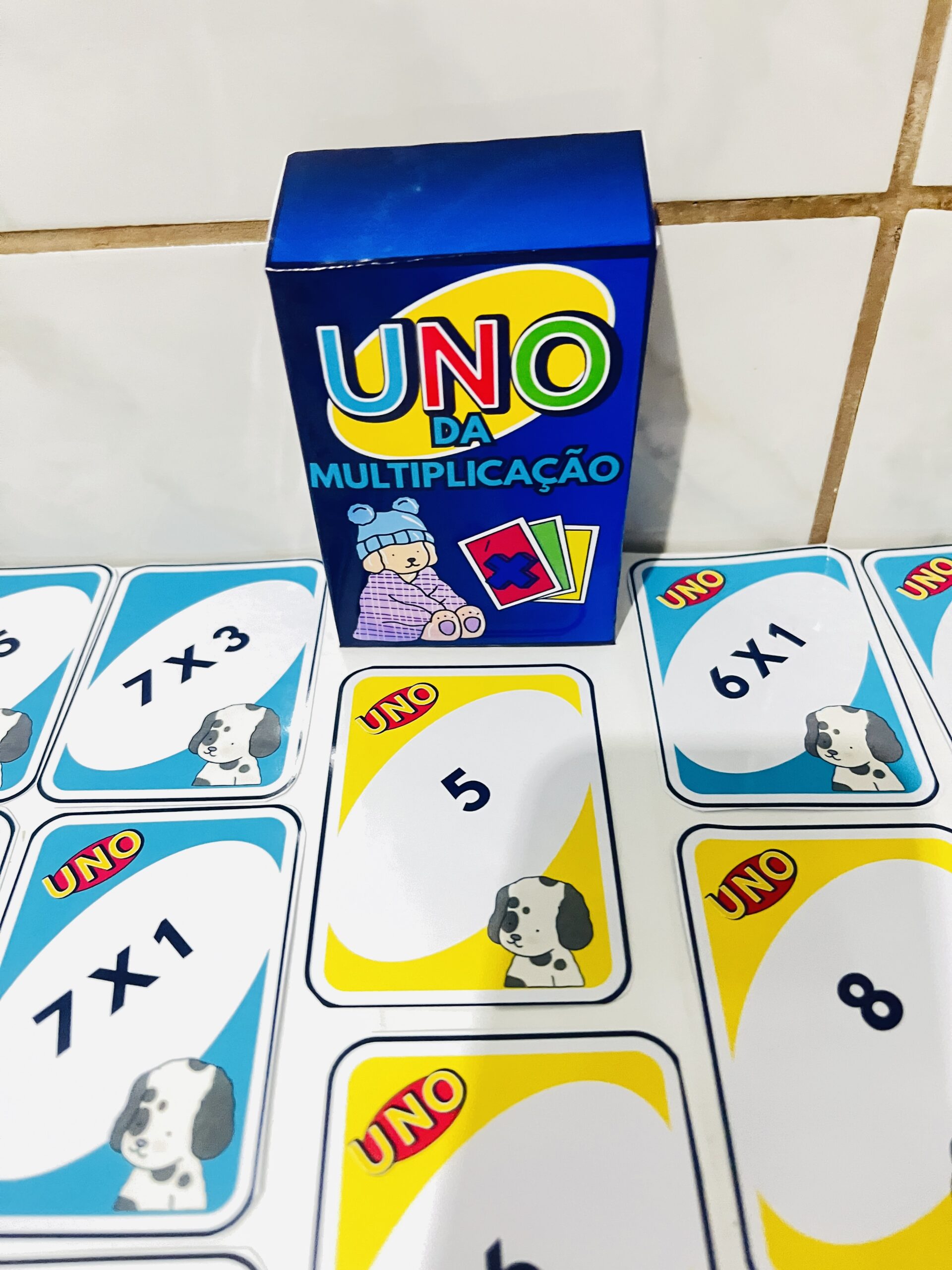 Uno da multiplicação temática bobbie goods – PDF para Imprimir | 5º ano — amostra 1: O que vem no material