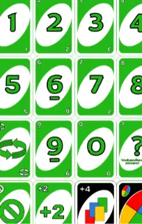 UNO matemático para imprimir – Números, multiplicação e divisão. — amostra 1: O que é o UNO matemático?